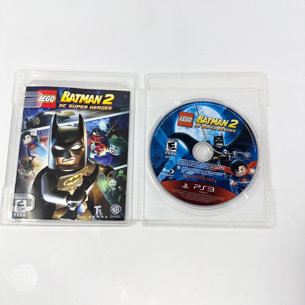 LEGO Batman 2 DC Super Heroes Sony PlayStation 3 PS3 Greatest Hits 2012 Complete - Picture 3 of 5